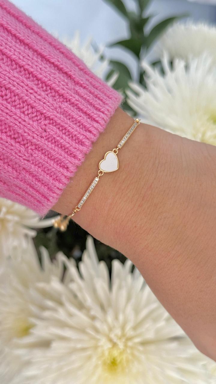 Pulsera ajustable Corazón