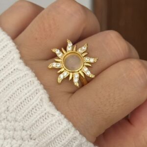 Anillo Sol Brillante☀️