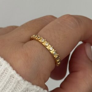 Anillo Eternity Brillante🤍