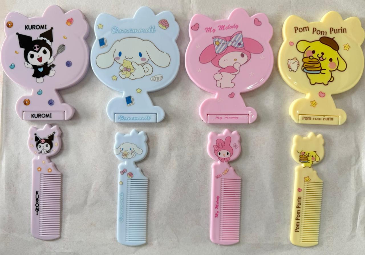 Set Espejo y Peine Sanrio - Imagen 3