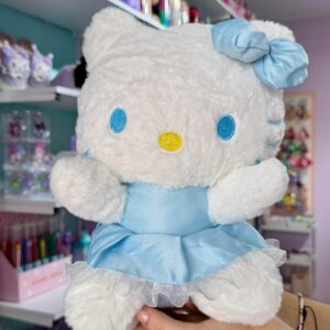 Peluche de Hello Kitty azul