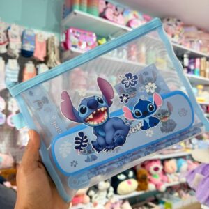 Kit Escolar Kuromi/ Stich y Hello Kitty - Stich
