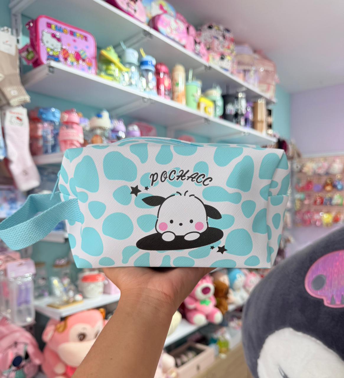 Cosmetiquera de Pochacco/Pompompurin y Cinnamoroll - Imagen 3