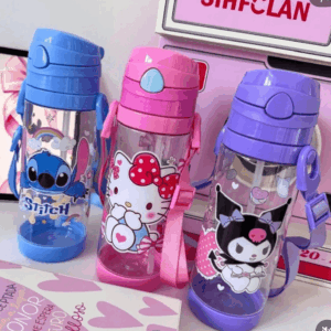 Termo de kuromi y Hello kitty