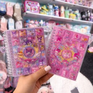 Mini Libretas Líquidas My Melody & Sanrio Mix