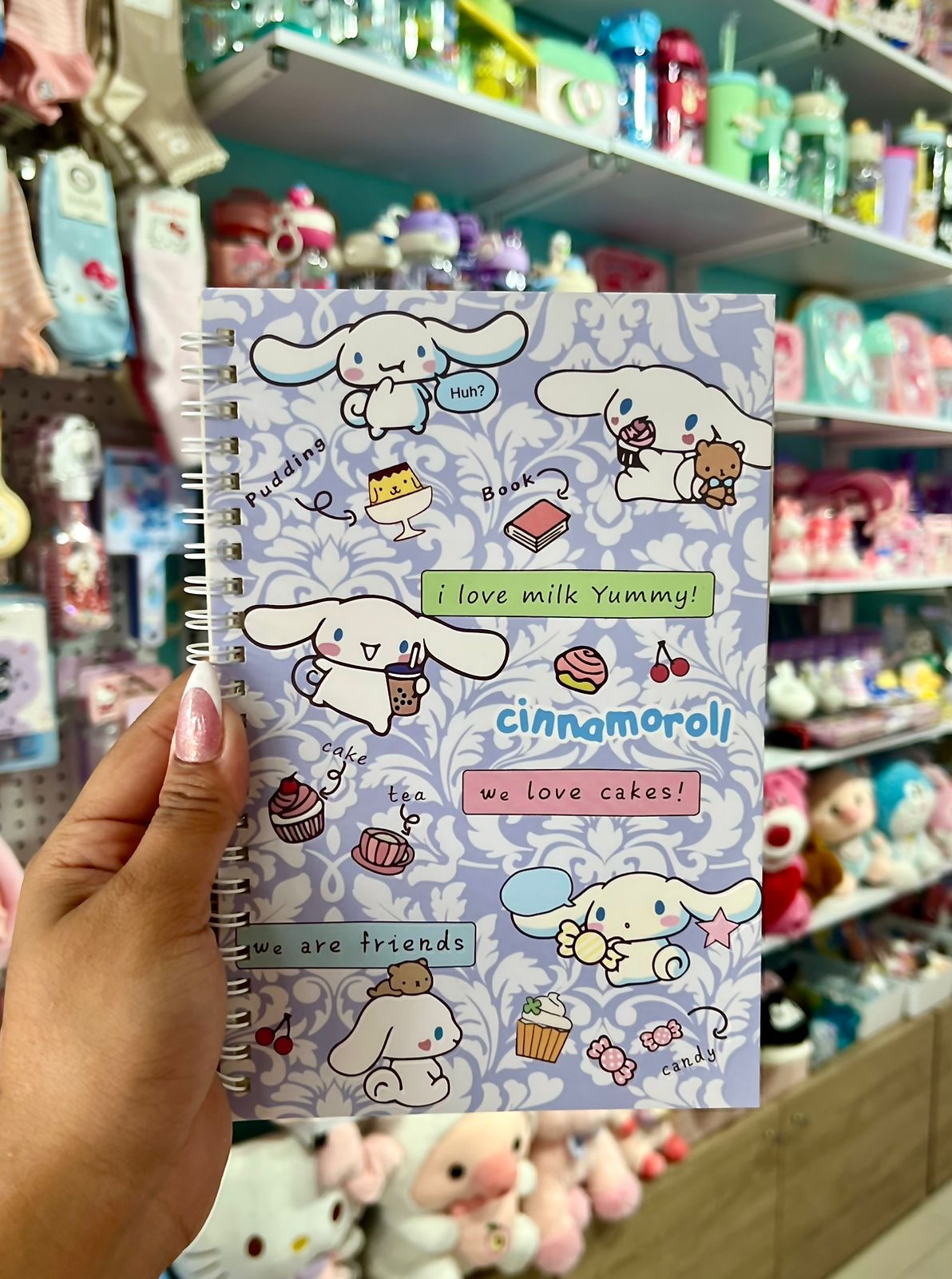 Cuaderno Cinnamoroll