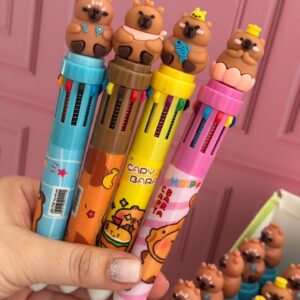 Lapicero Multicolor 10 minas Capybara
