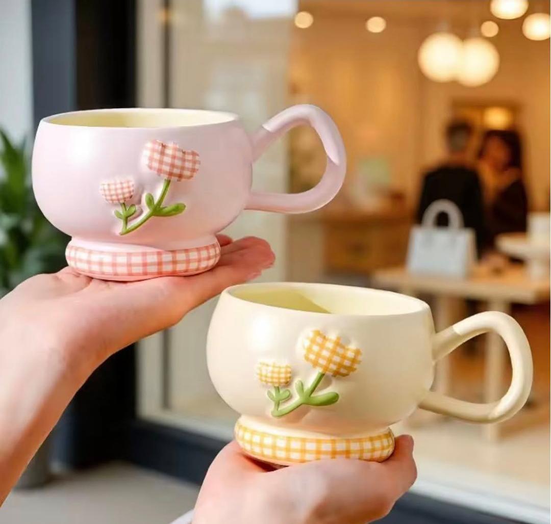 Mug Floral 🌼🎀