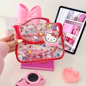 Cosmetiquera Transparente Hello Kitty❤️🎀