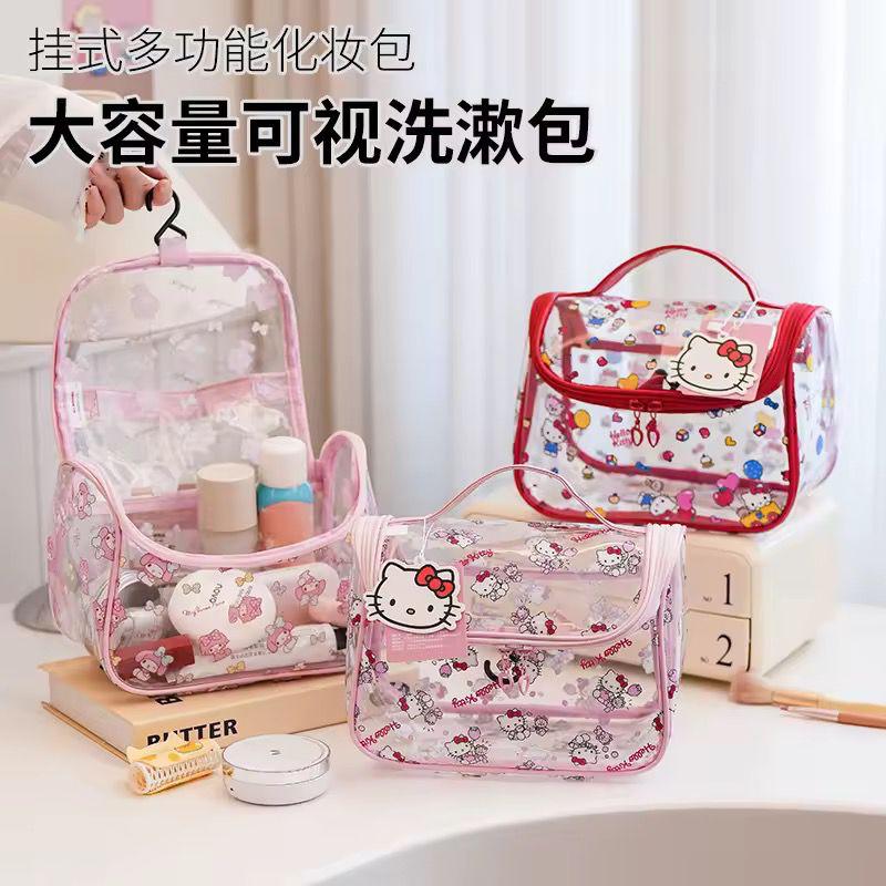 Cosmetiquera Transparente Hello Kitty❤️🎀 - Imagen 2