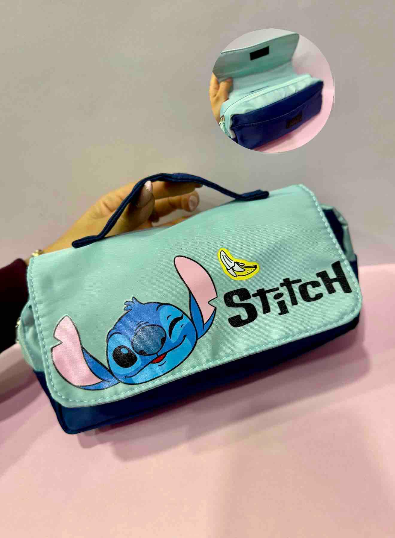 Cartuchera Stitch 🌺💙