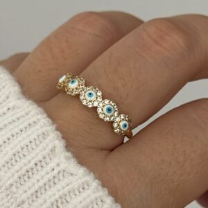 Anillo Ojos de la Suerte🧿